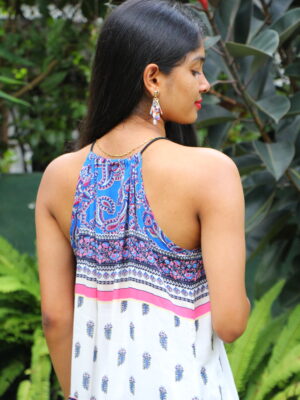 Khloe Blue Skimpy Dress