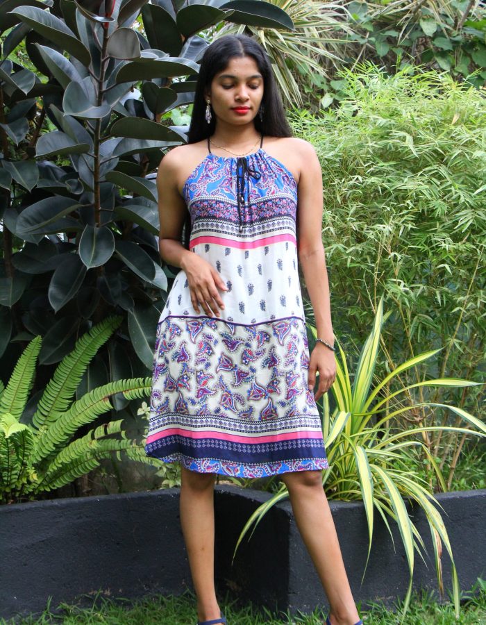 Khloe Blue Skimpy Dress